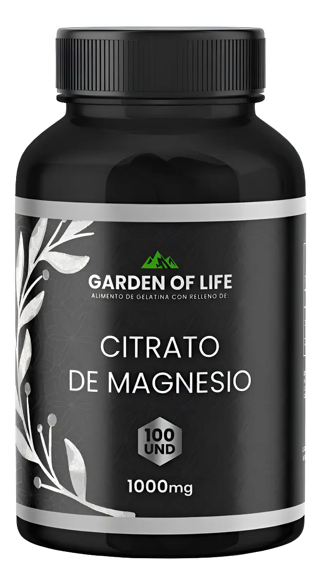 CITRATO DE MAGNESIO GARDEN OF LIFE