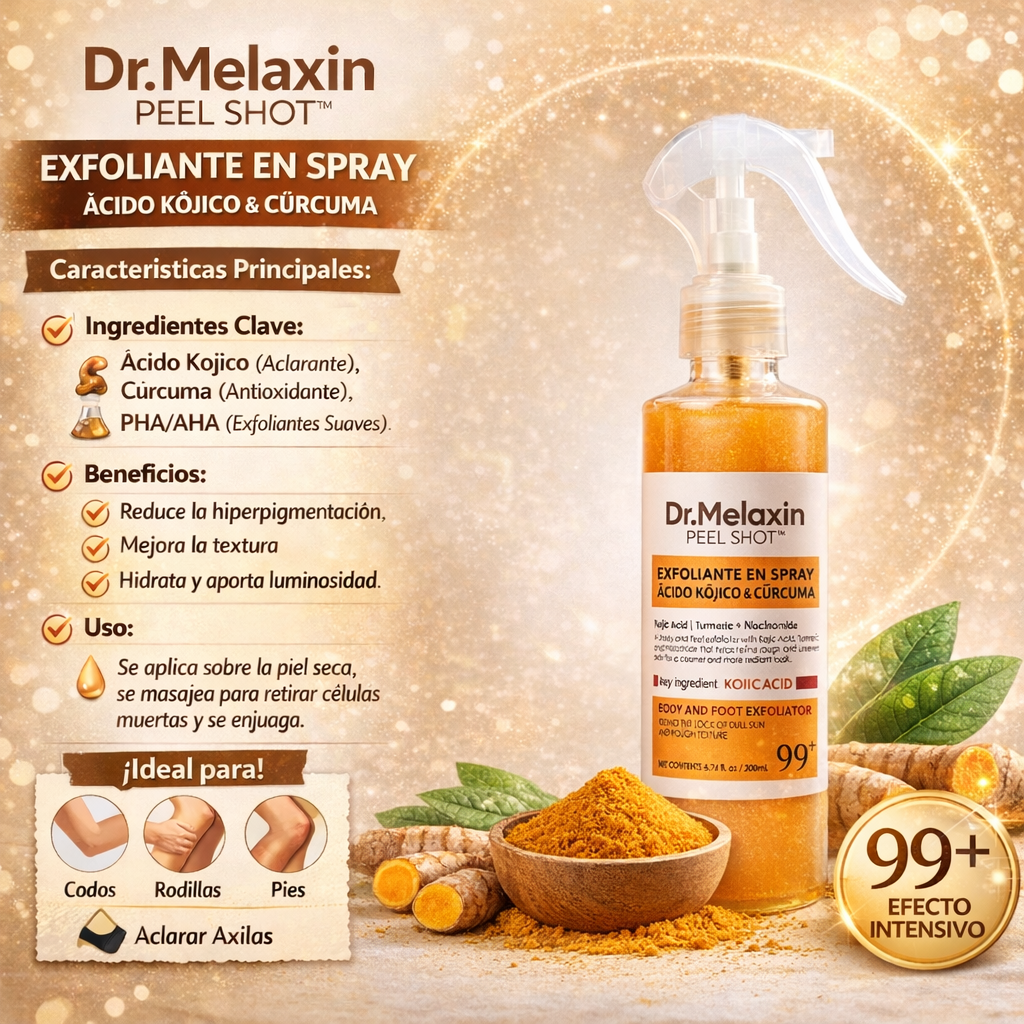 Spray Exfoliante Corporal Dr Melaxin