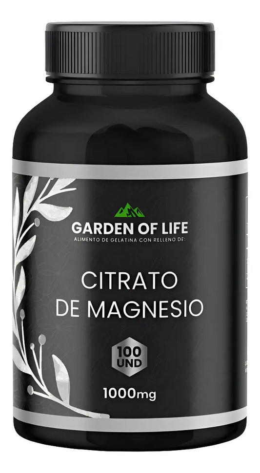 CITRATO DE MAGNESIO GARDEN OF LIFE
